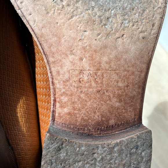 Fratelli Rossetti Italian leather loafer, men’s UK 7 (US 9) - Picture 4 of 7